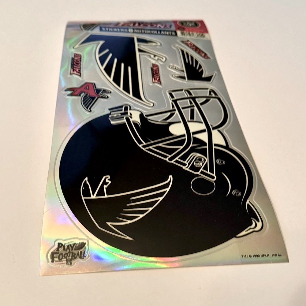 Atlanta Falcons  Auto Sticker Sheet - Picture 2 of 4
